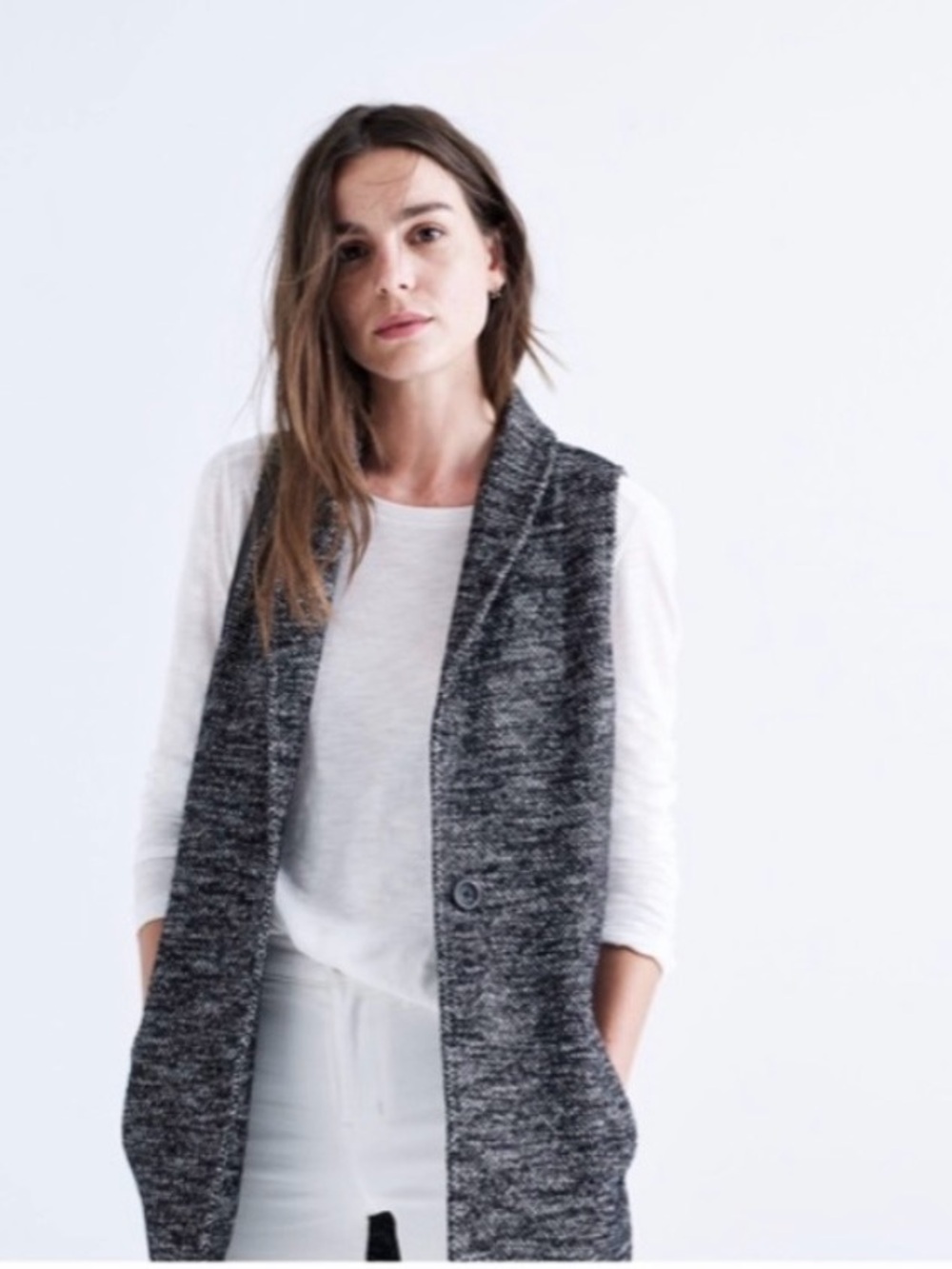 Madewell Tunic Knit Vest Great condition size Large